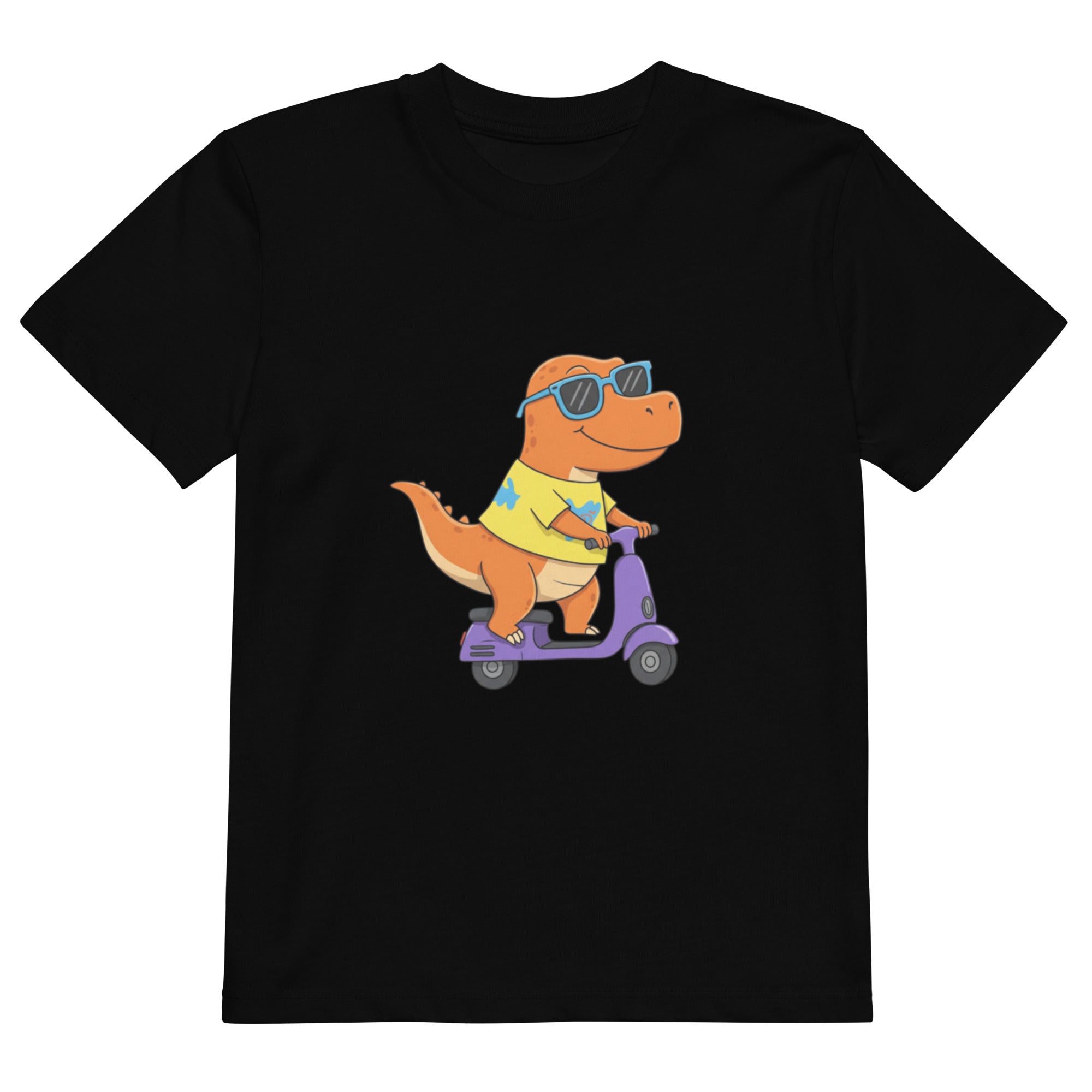 Bio Baumwoll T-Shirt für Kinder - Dino, Roller - KinderMode Shop super angenehm Online Kaufen Bestellen Deutschland