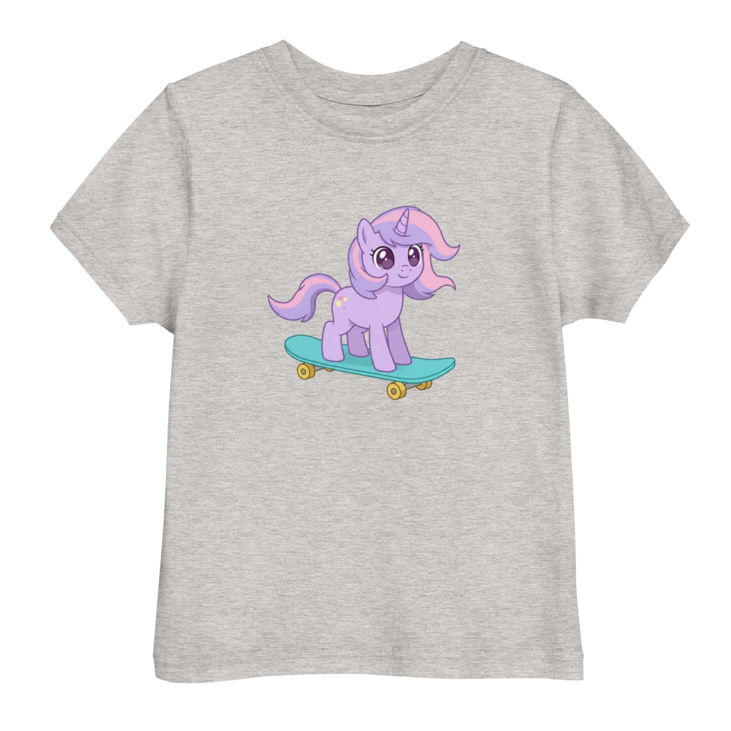 Jersey T-Shirt für Kleinkinder - Einhorn Skateboard - KinderMode Shop super angenehm Online Kaufen Bestellen Deutschland