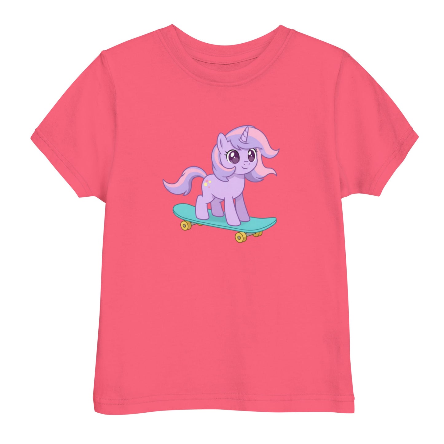 Jersey T-Shirt für Kleinkinder - Einhorn Skateboard - KinderMode Shop super angenehm Online Kaufen Bestellen Deutschland