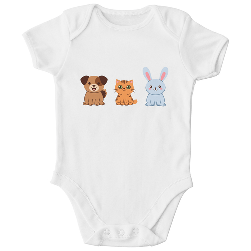 Baby Body Bio Baumwolle - Hund, Katze, Hase online bestellen kaufen