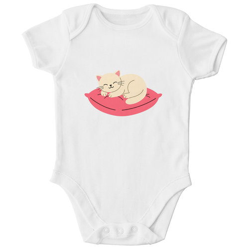 Baby Body Bio Baumwolle - Katze schläft online bestellen kaufen