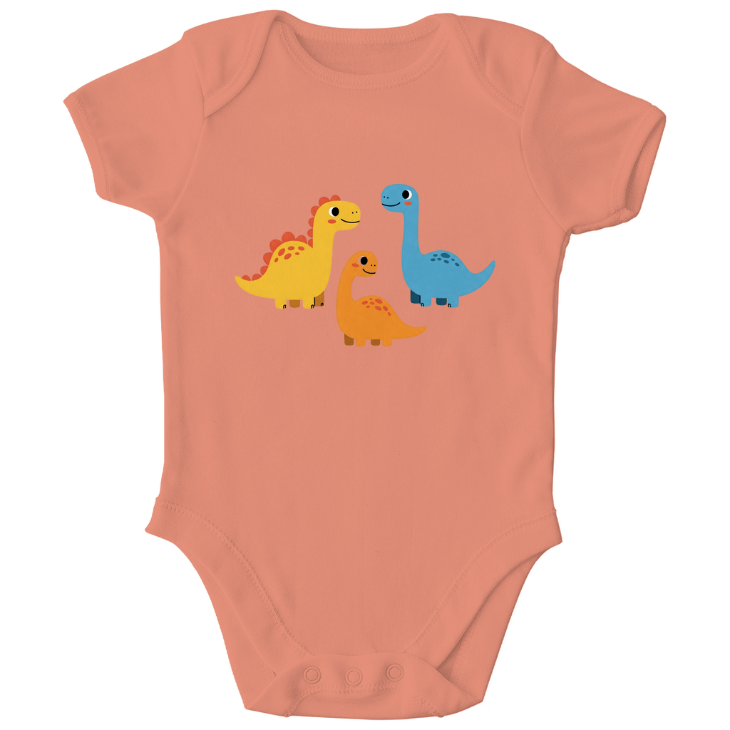 Baby Body Bio Baumwolle - Süße Dinos - KinderMode Shop super angenehm Online Kaufen Bestellen Deutschland