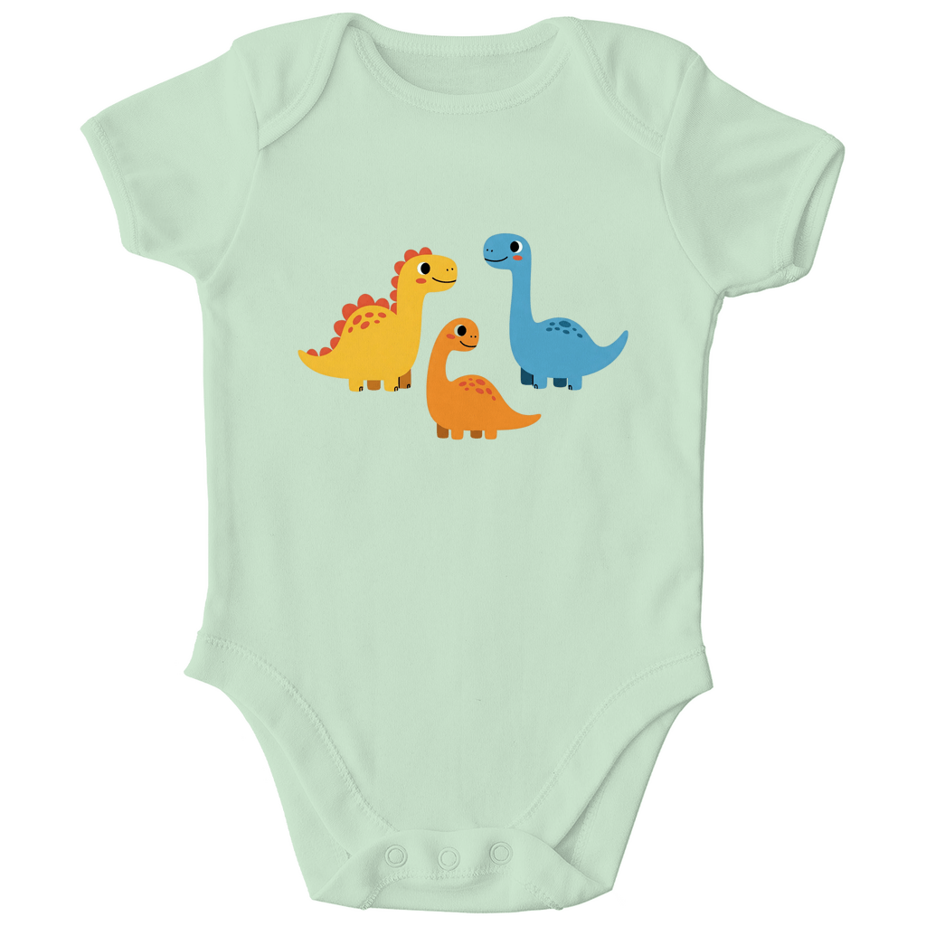 Baby Body Bio Baumwolle - Süße Dinos - KinderMode Shop super angenehm Online Kaufen Bestellen Deutschland