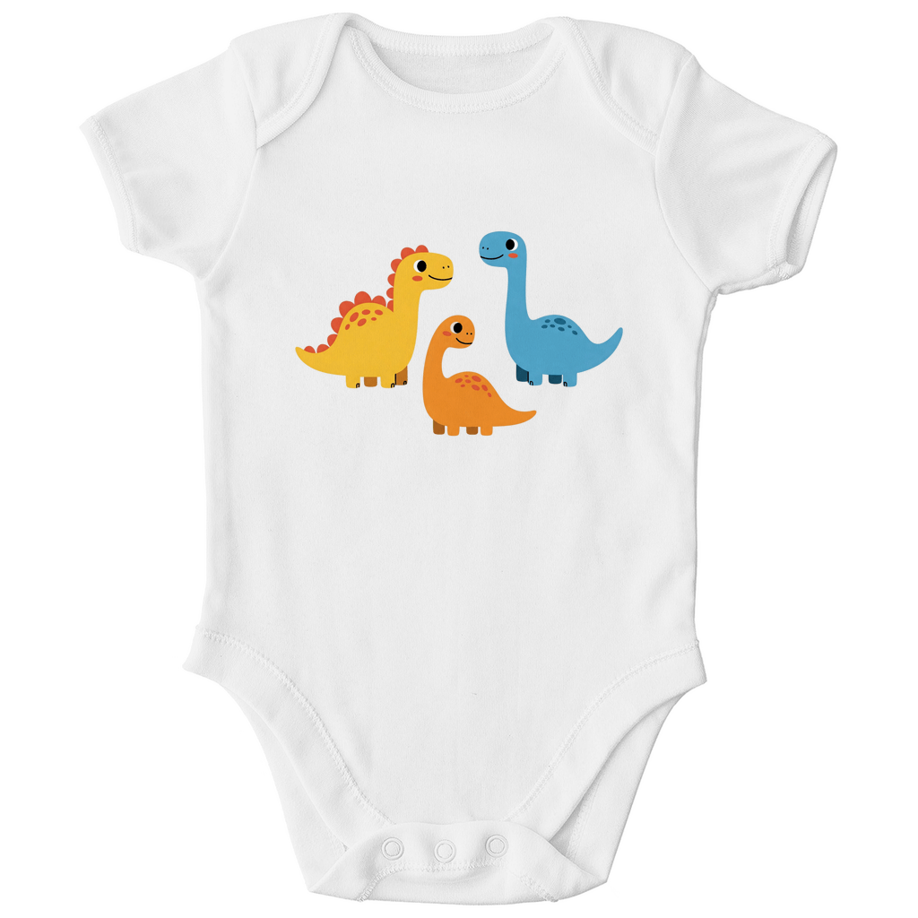 Baby Body Bio Baumwolle - Süße Dinos - KinderMode Shop super angenehm Online Kaufen Bestellen Deutschland