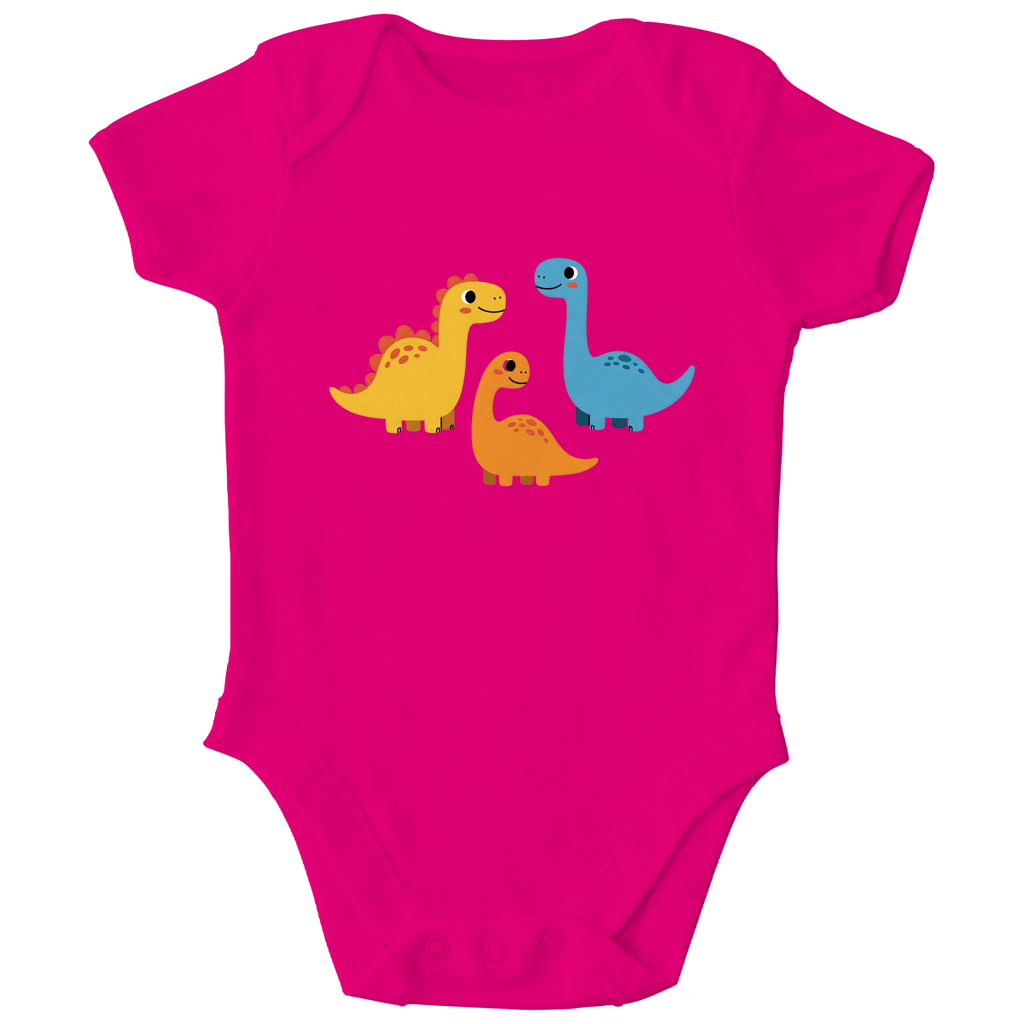 Baby Body Bio Baumwolle - Süße Dinos - KinderMode Shop super angenehm Online Kaufen Bestellen Deutschland