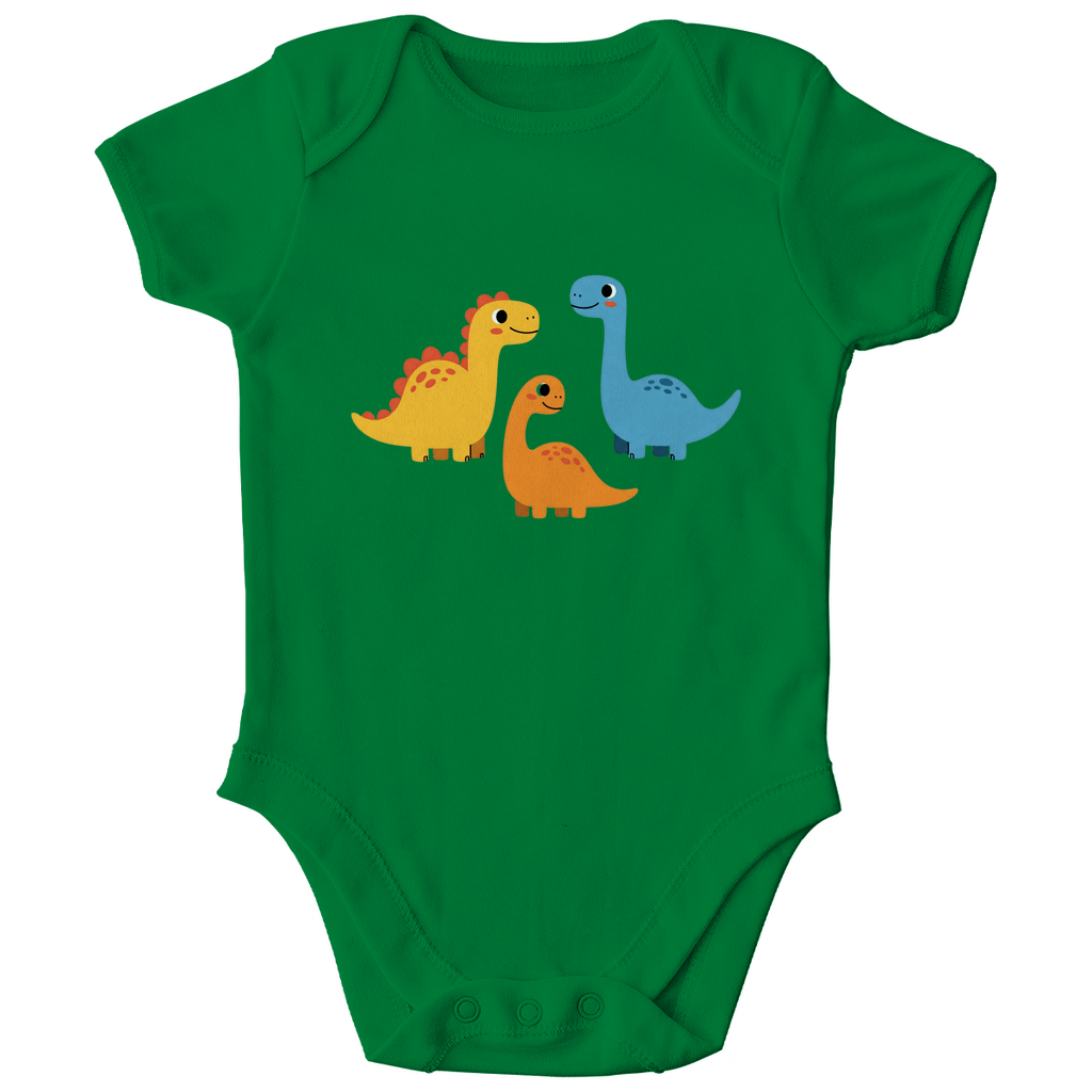 Baby Body Bio Baumwolle - Süße Dinos - KinderMode Shop super angenehm Online Kaufen Bestellen Deutschland