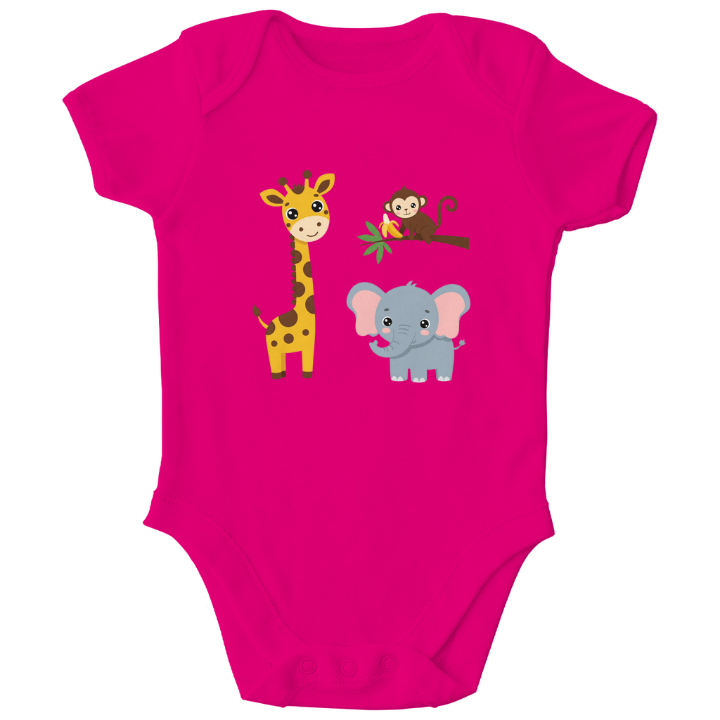 Baby Body Bio Baumwolle - Süße Tiere - KinderMode Shop super angenehm Online Kaufen Bestellen Deutschland