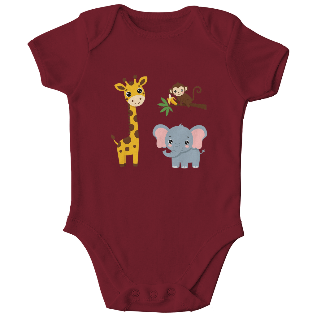 Baby Body Bio Baumwolle - Süße Tiere - KinderMode Shop super angenehm Online Kaufen Bestellen Deutschland