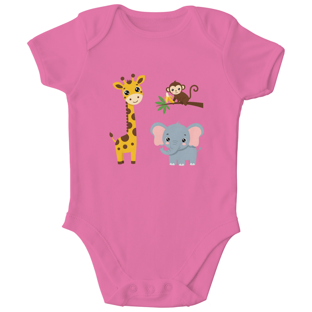 Baby Body Bio Baumwolle - Süße Tiere - KinderMode Shop super angenehm Online Kaufen Bestellen Deutschland