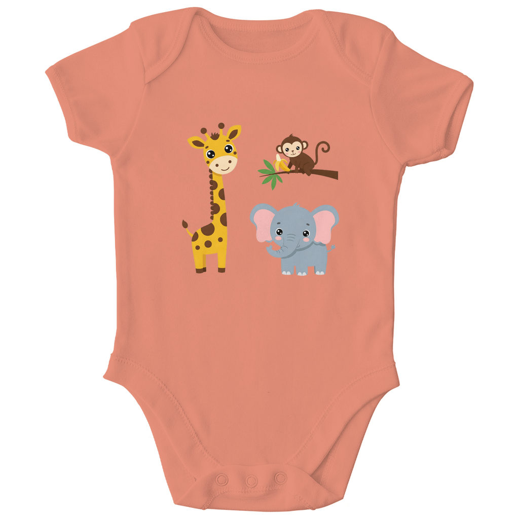 Baby Body Bio Baumwolle - Süße Tiere - KinderMode Shop super angenehm Online Kaufen Bestellen Deutschland