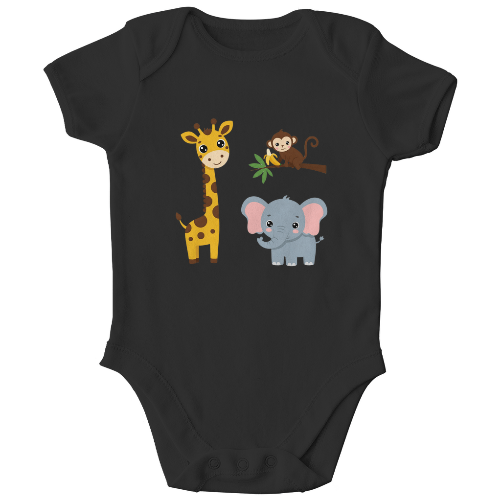 Baby Body Bio Baumwolle - Süße Tiere - KinderMode Shop super angenehm Online Kaufen Bestellen Deutschland