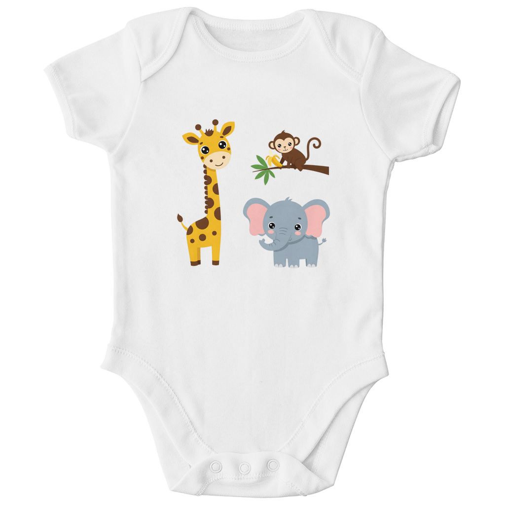 Baby Body Bio Baumwolle - Süße Tiere - KinderMode Shop super angenehm Online Kaufen Bestellen Deutschland
