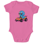 Baby Body Bio Baumwolle - Süßer Dino im Rennwagen online bestellen kaufen