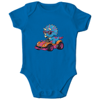 Baby Body Bio Baumwolle - Süßer Dino im Rennwagen online bestellen kaufen
