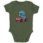 Baby Body Bio Baumwolle - Süßer Dino im Rennwagen online bestellen kaufen