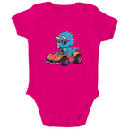 Baby Body Bio Baumwolle - Süßer Dino im Rennwagen online bestellen kaufen