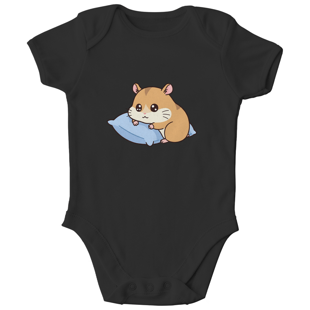 Baby Body Bio Baumwolle - Süßer Hamster, Kissen - KinderMode Shop super angenehm Online Kaufen Bestellen Deutschland