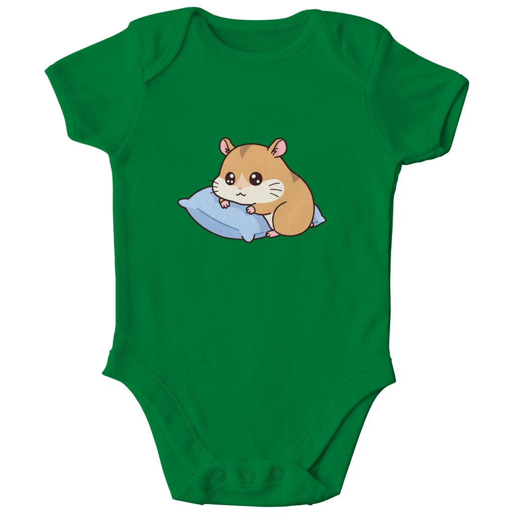 Baby Body Bio Baumwolle - Süßer Hamster, Kissen - KinderMode Shop super angenehm Online Kaufen Bestellen Deutschland