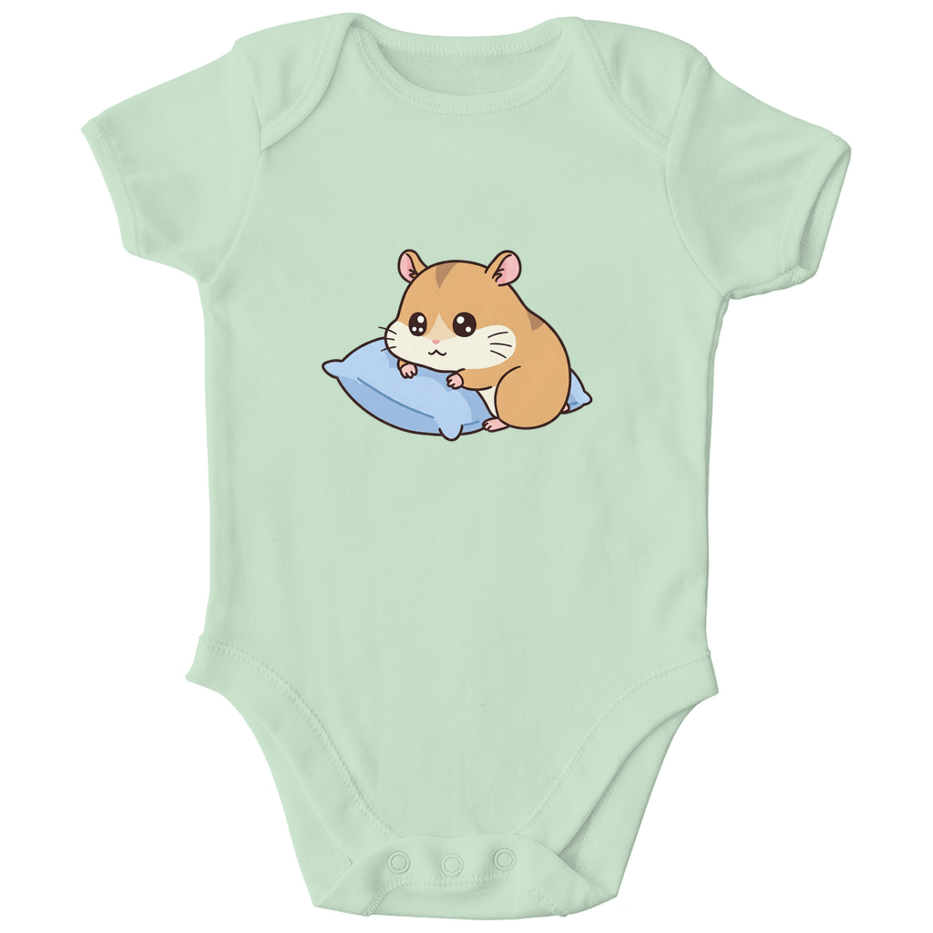 Baby Body Bio Baumwolle - Süßer Hamster, Kissen - KinderMode Shop super angenehm Online Kaufen Bestellen Deutschland