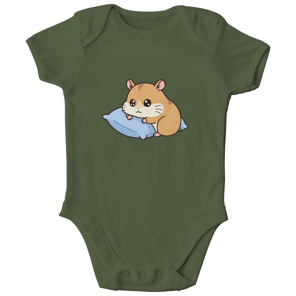 Baby Body Bio Baumwolle - Süßer Hamster, Kissen - KinderMode Shop super angenehm Online Kaufen Bestellen Deutschland