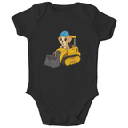 Baby Body Bio Baumwolle - Süßer Hund Bulldozer online bestellen kaufen