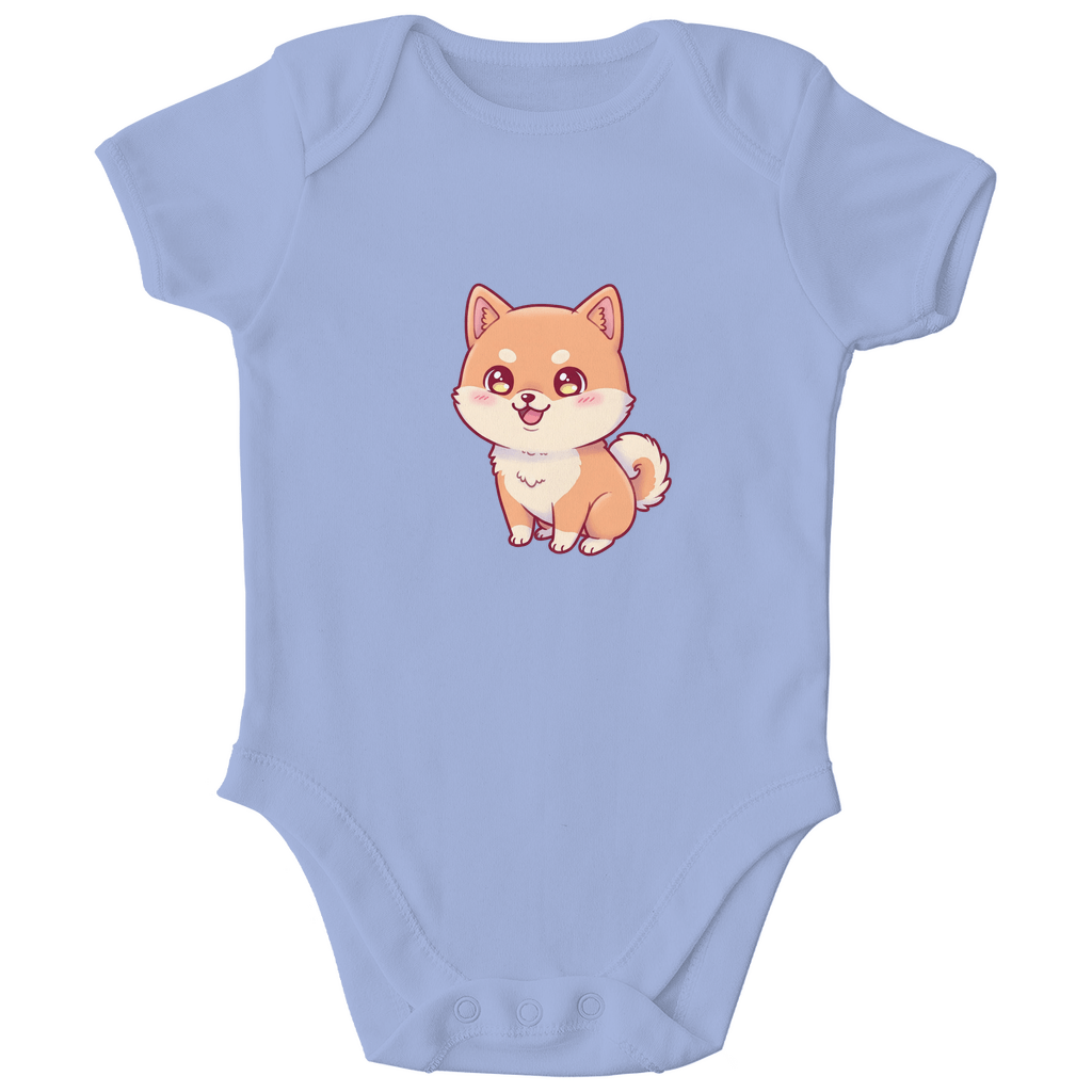 Baby Body Bio Baumwolle - Süßer Hund - KinderMode Shop super angenehm Online Kaufen Bestellen Deutschland