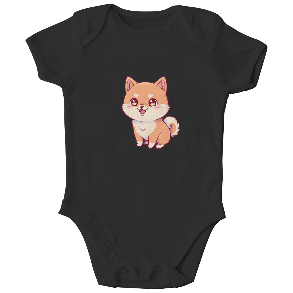 Baby Body Bio Baumwolle - Süßer Hund - KinderMode Shop super angenehm Online Kaufen Bestellen Deutschland