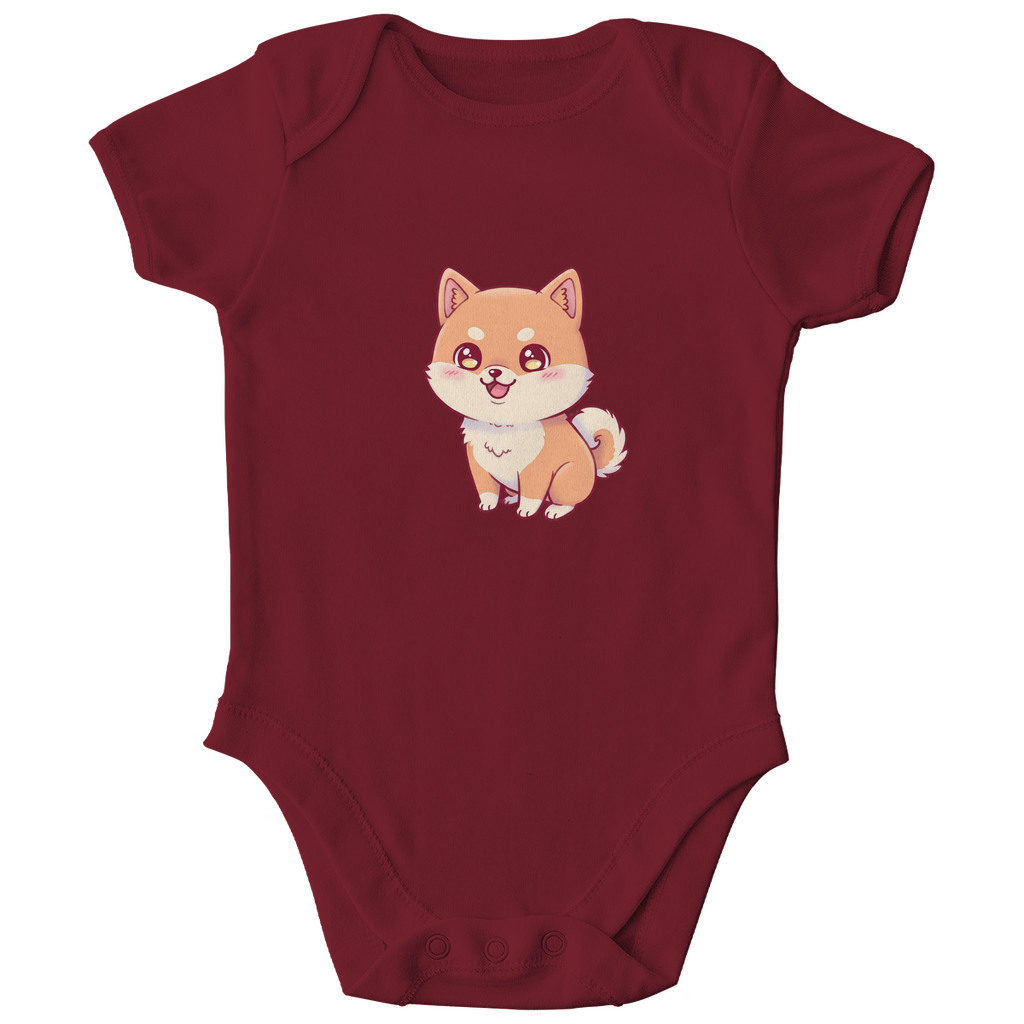 Baby Body Bio Baumwolle - Süßer Hund - KinderMode Shop super angenehm Online Kaufen Bestellen Deutschland