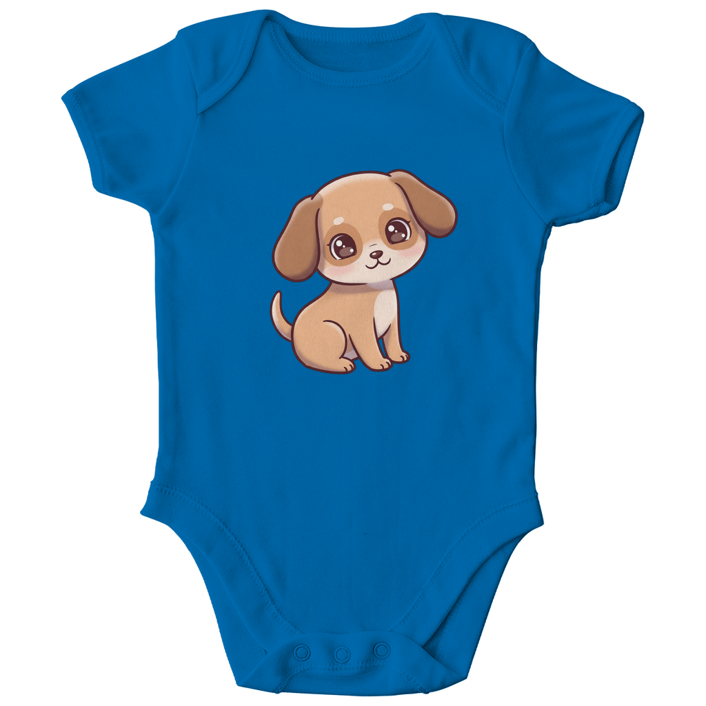 Baby Body Bio Baumwolle - Süßer Hund - KinderMode Shop super angenehm Online Kaufen Bestellen Deutschland