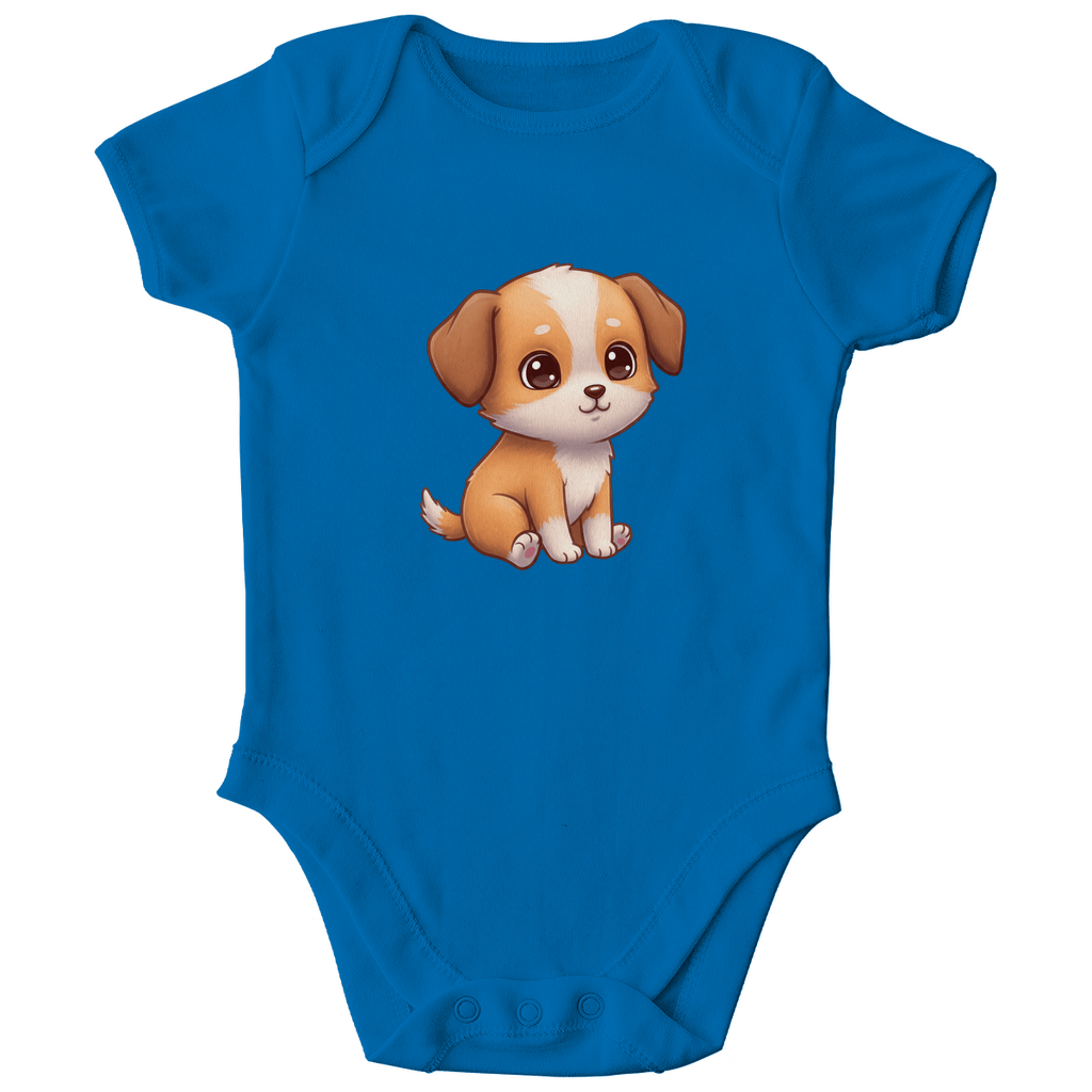 Baby Body Bio Baumwolle - Süßer Hund - KinderMode Shop super angenehm Online Kaufen Bestellen Deutschland