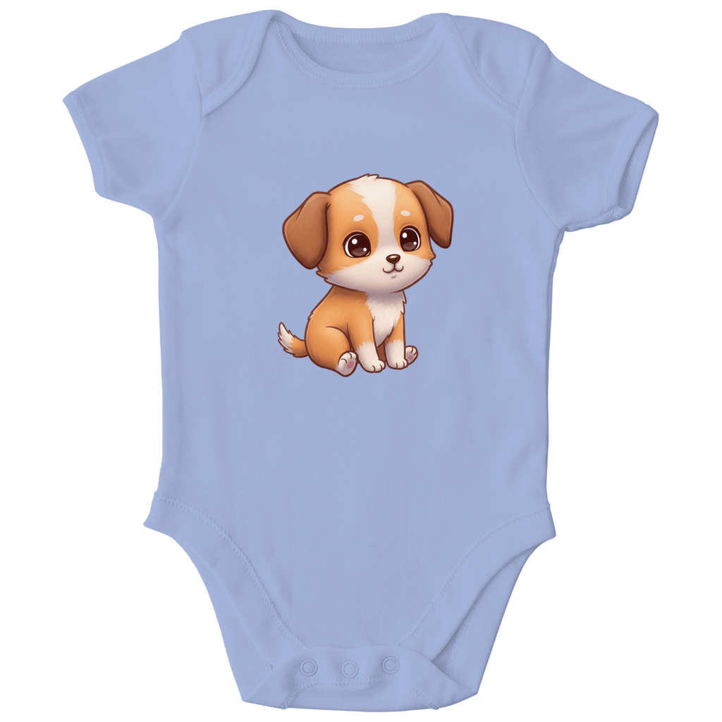Baby Body Bio Baumwolle - Süßer Hund - KinderMode Shop super angenehm Online Kaufen Bestellen Deutschland