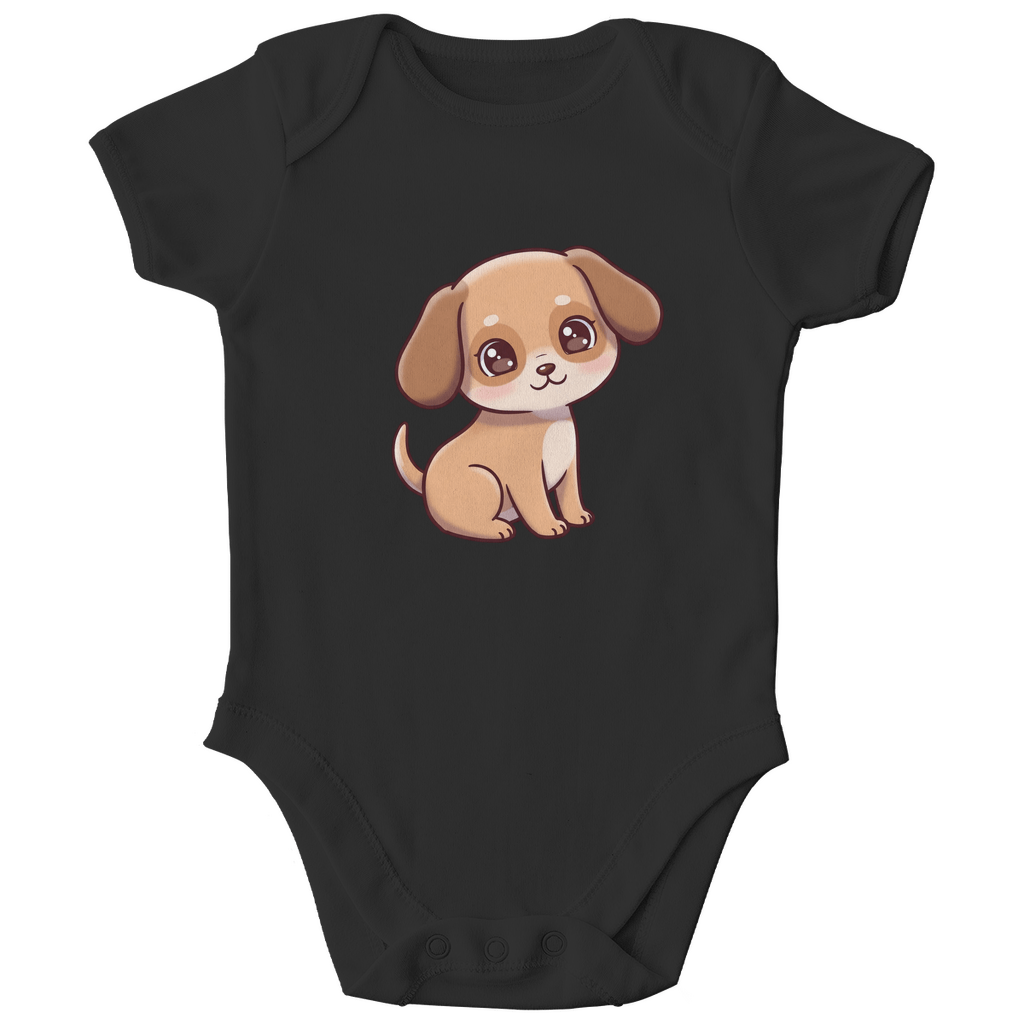 Baby Body Bio Baumwolle - Süßer Hund - KinderMode Shop super angenehm Online Kaufen Bestellen Deutschland
