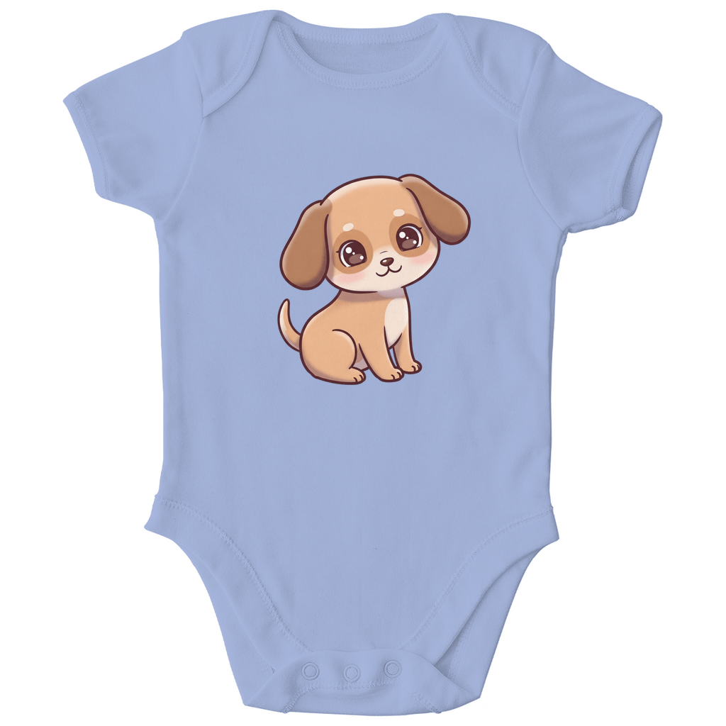 Baby Body Bio Baumwolle - Süßer Hund - KinderMode Shop super angenehm Online Kaufen Bestellen Deutschland