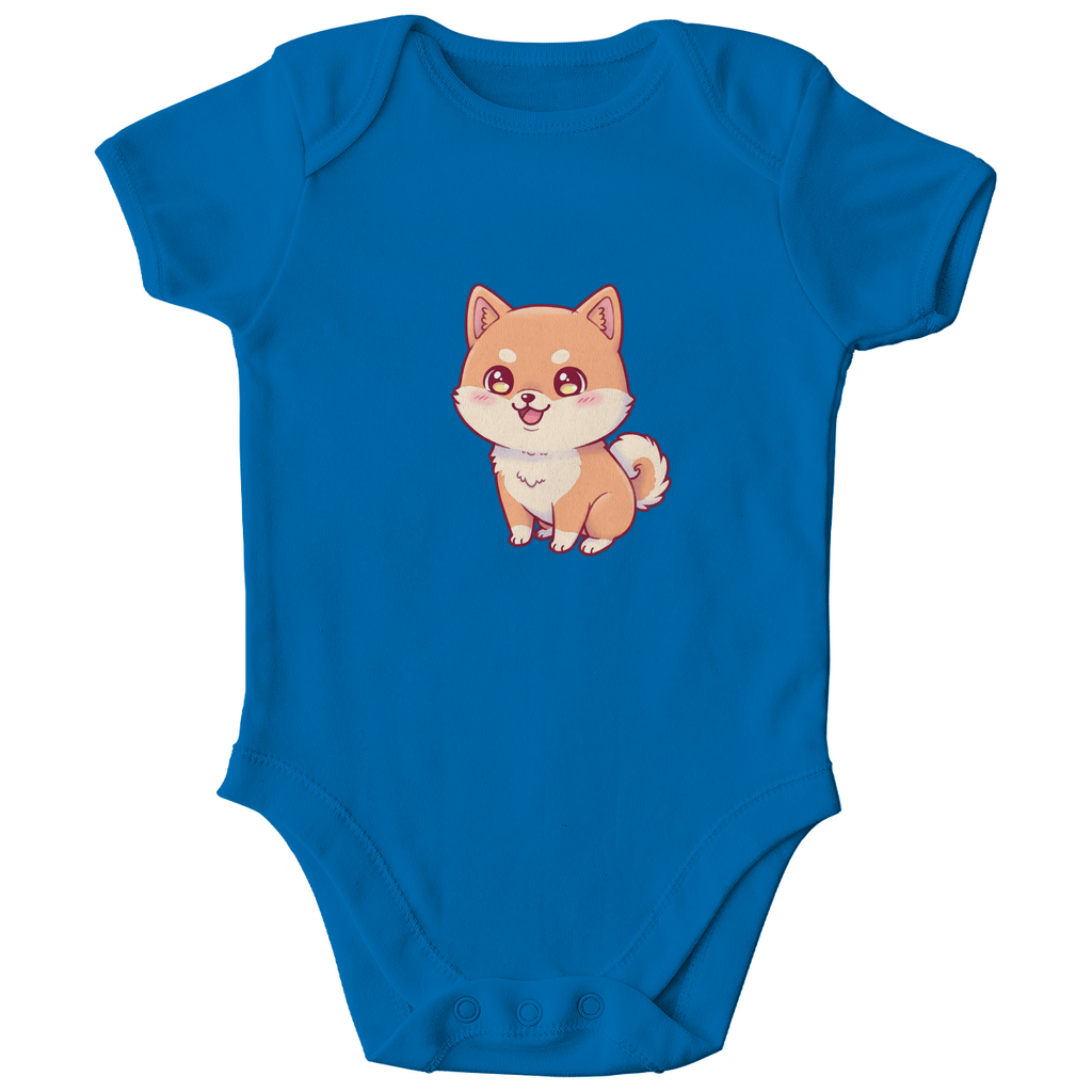 Baby Body Bio Baumwolle - Süßer Hund - KinderMode Shop super angenehm Online Kaufen Bestellen Deutschland