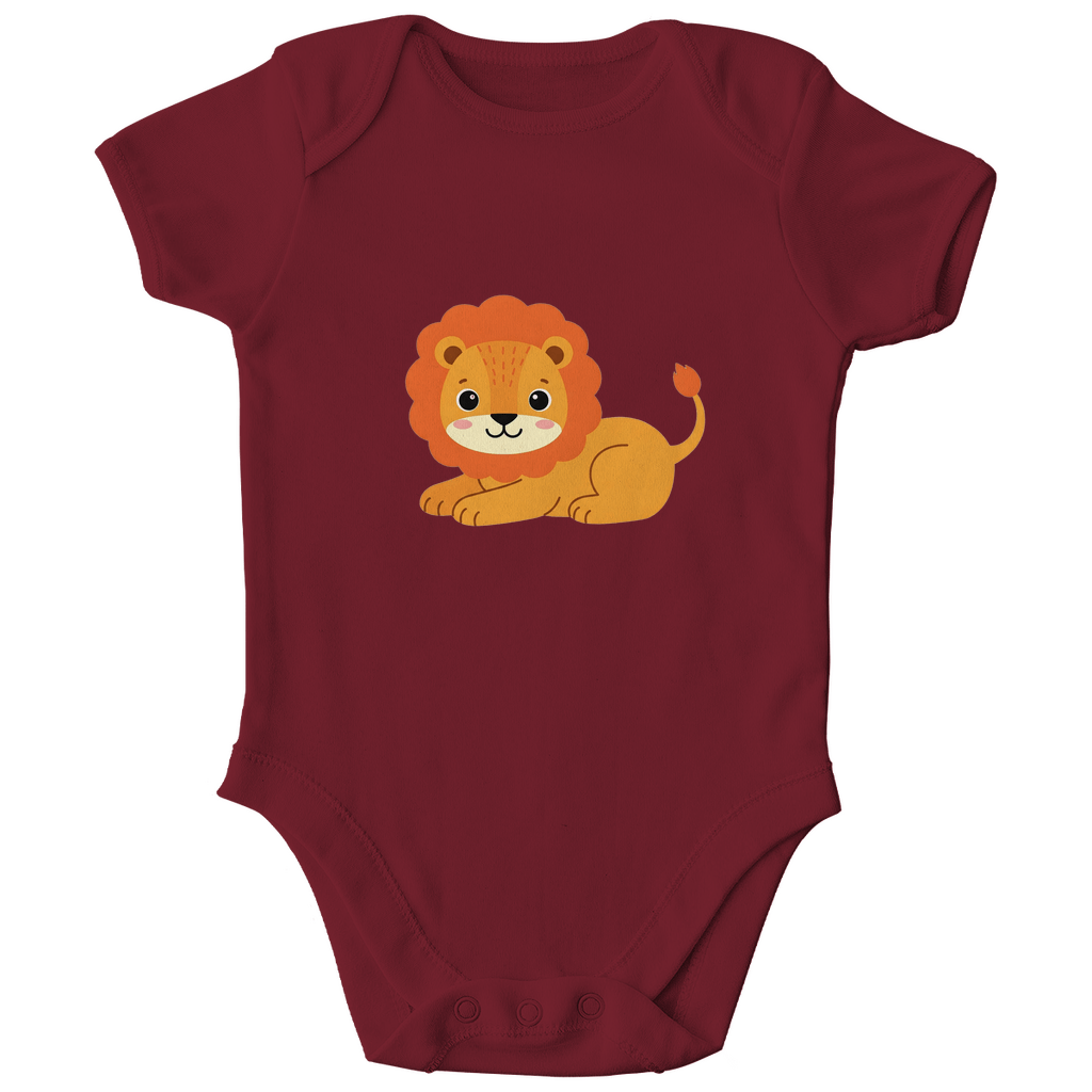 Baby Body Bio Baumwolle - Süßer Löwe - KinderMode Shop super angenehm Online Kaufen Bestellen Deutschland