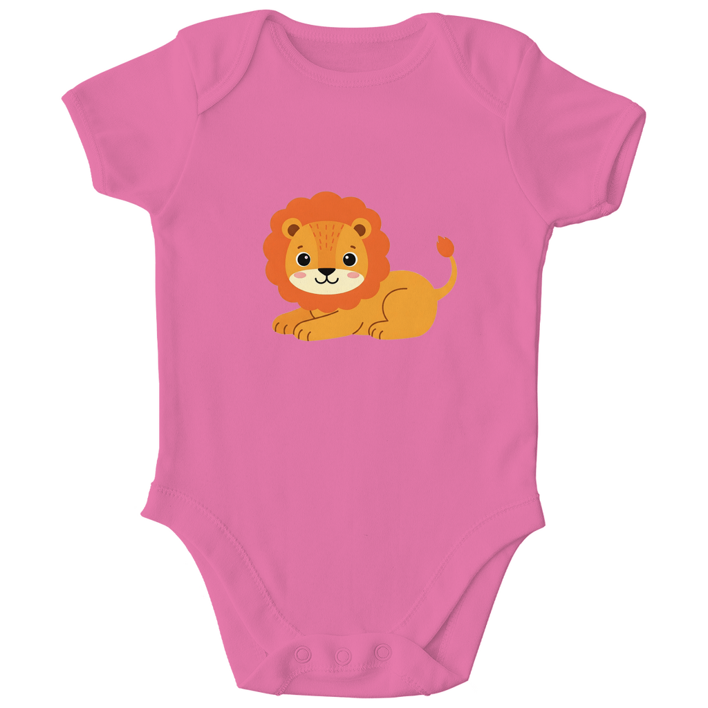 Baby Body Bio Baumwolle - Süßer Löwe - KinderMode Shop super angenehm Online Kaufen Bestellen Deutschland