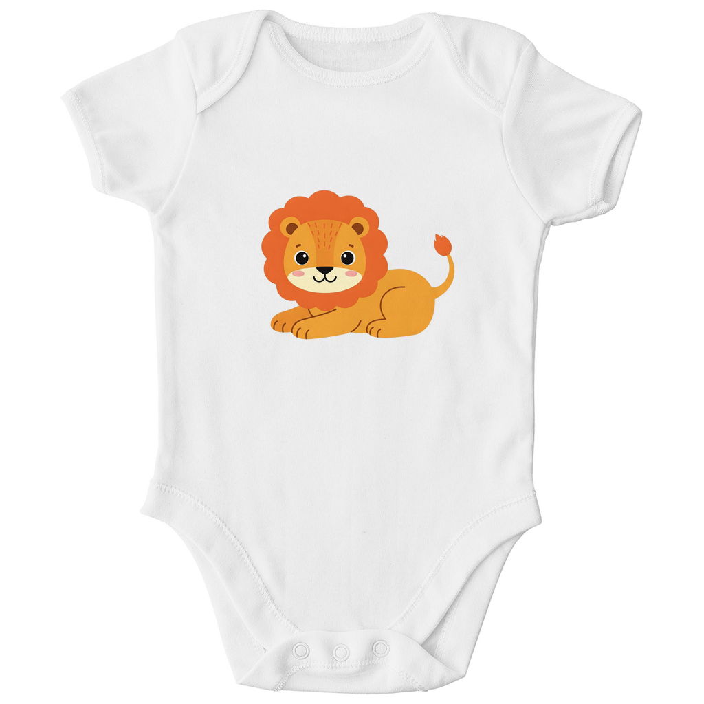 Baby Body Bio Baumwolle - Süßer Löwe - KinderMode Shop super angenehm Online Kaufen Bestellen Deutschland