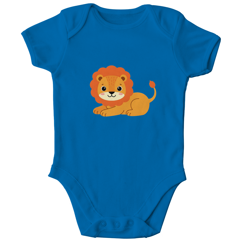 Baby Body Bio Baumwolle - Süßer Löwe - KinderMode Shop super angenehm Online Kaufen Bestellen Deutschland