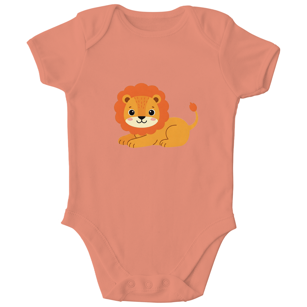 Baby Body Bio Baumwolle - Süßer Löwe - KinderMode Shop super angenehm Online Kaufen Bestellen Deutschland