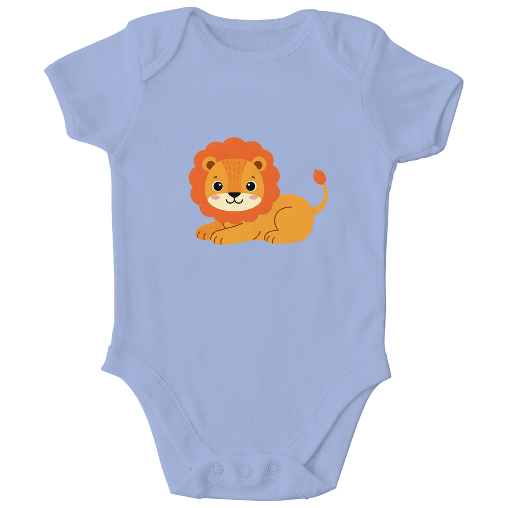 Baby Body Bio Baumwolle - Süßer Löwe - KinderMode Shop super angenehm Online Kaufen Bestellen Deutschland