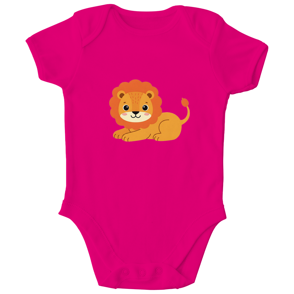 Baby Body Bio Baumwolle - Süßer Löwe - KinderMode Shop super angenehm Online Kaufen Bestellen Deutschland