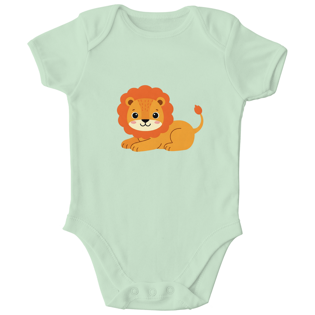Baby Body Bio Baumwolle - Süßer Löwe - KinderMode Shop super angenehm Online Kaufen Bestellen Deutschland
