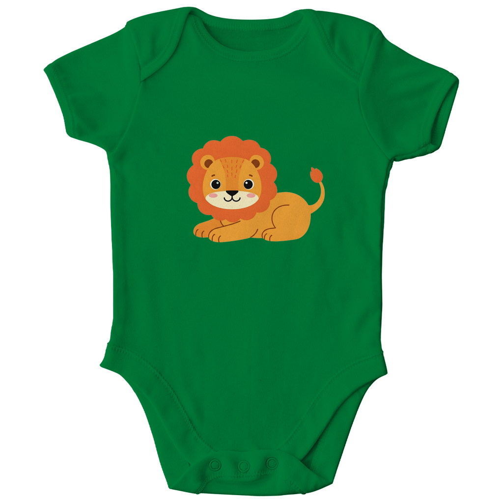 Baby Body Bio Baumwolle - Süßer Löwe - KinderMode Shop super angenehm Online Kaufen Bestellen Deutschland