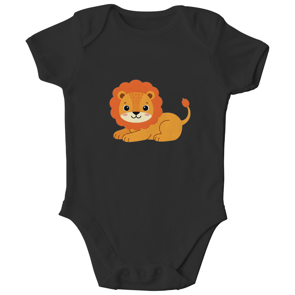 Baby Body Bio Baumwolle - Süßer Löwe - KinderMode Shop super angenehm Online Kaufen Bestellen Deutschland