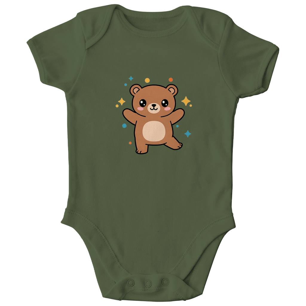 Baby Body Bio Baumwolle - Teddy Bär - KinderMode Shop super angenehm Online Kaufen Bestellen Deutschland