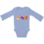 Baby Body Suite Langarm, Bio Baumwolle - Hamster, Igel, Eichhörnchen online bestellen kaufen
