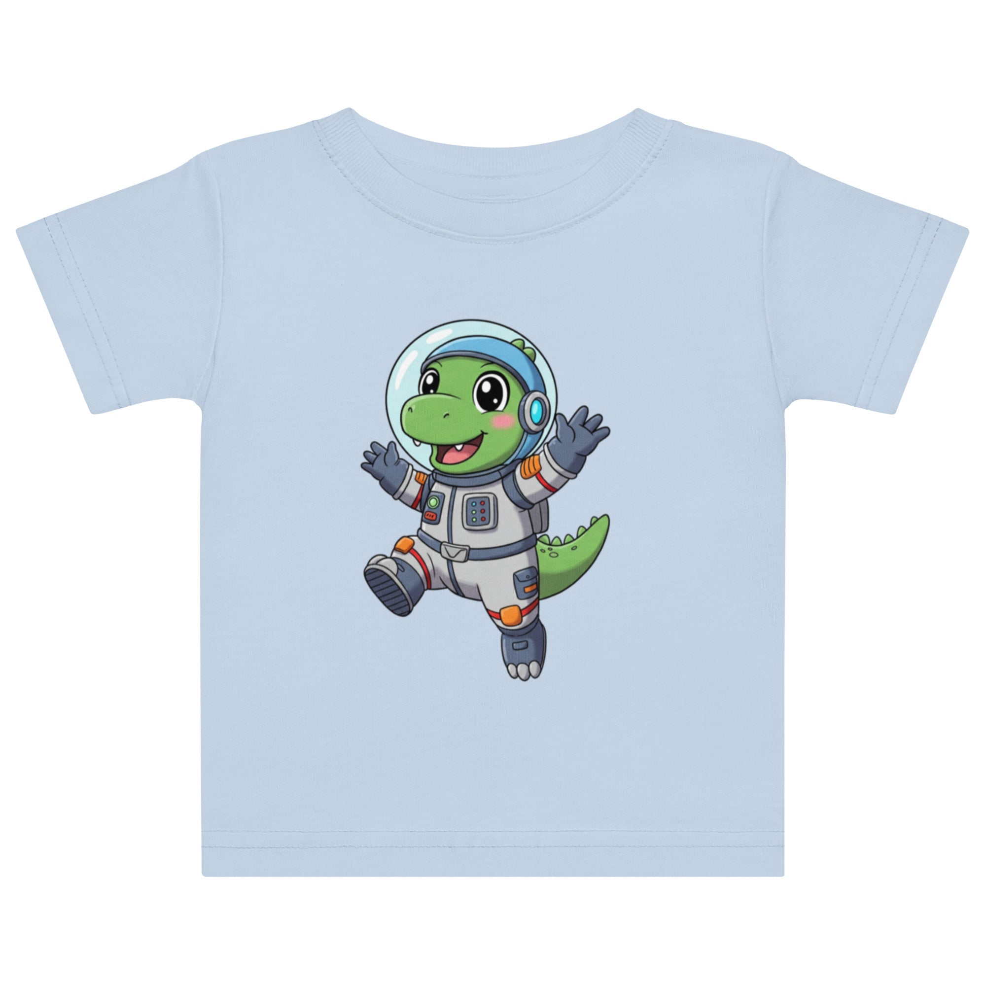 Baby Jersey T-Shirt - Dino Astronaut - KinderMode Shop super angenehm Online Kaufen Bestellen Deutschland