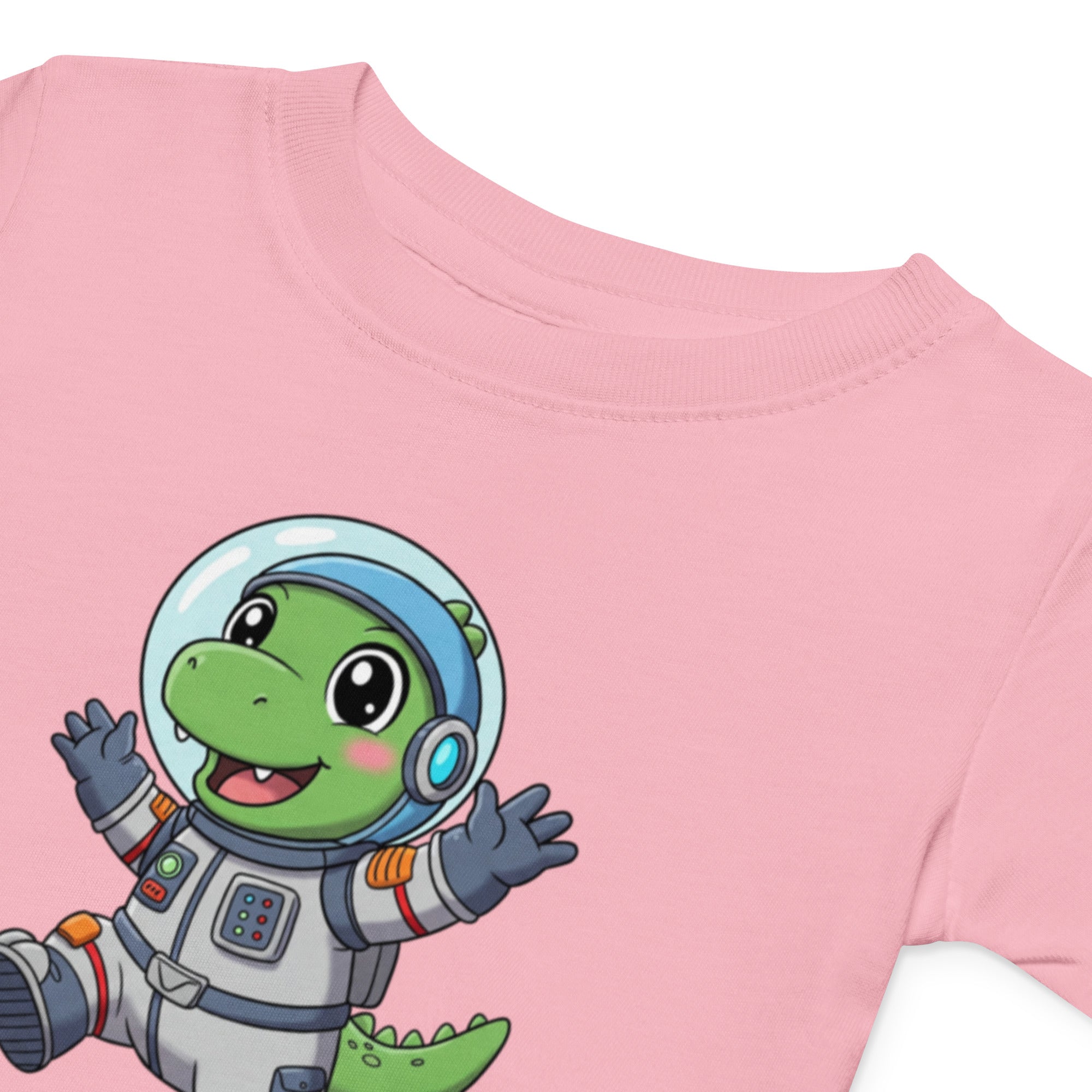 Baby Jersey T-Shirt - Dino Astronaut - KinderMode Shop super angenehm Online Kaufen Bestellen Deutschland