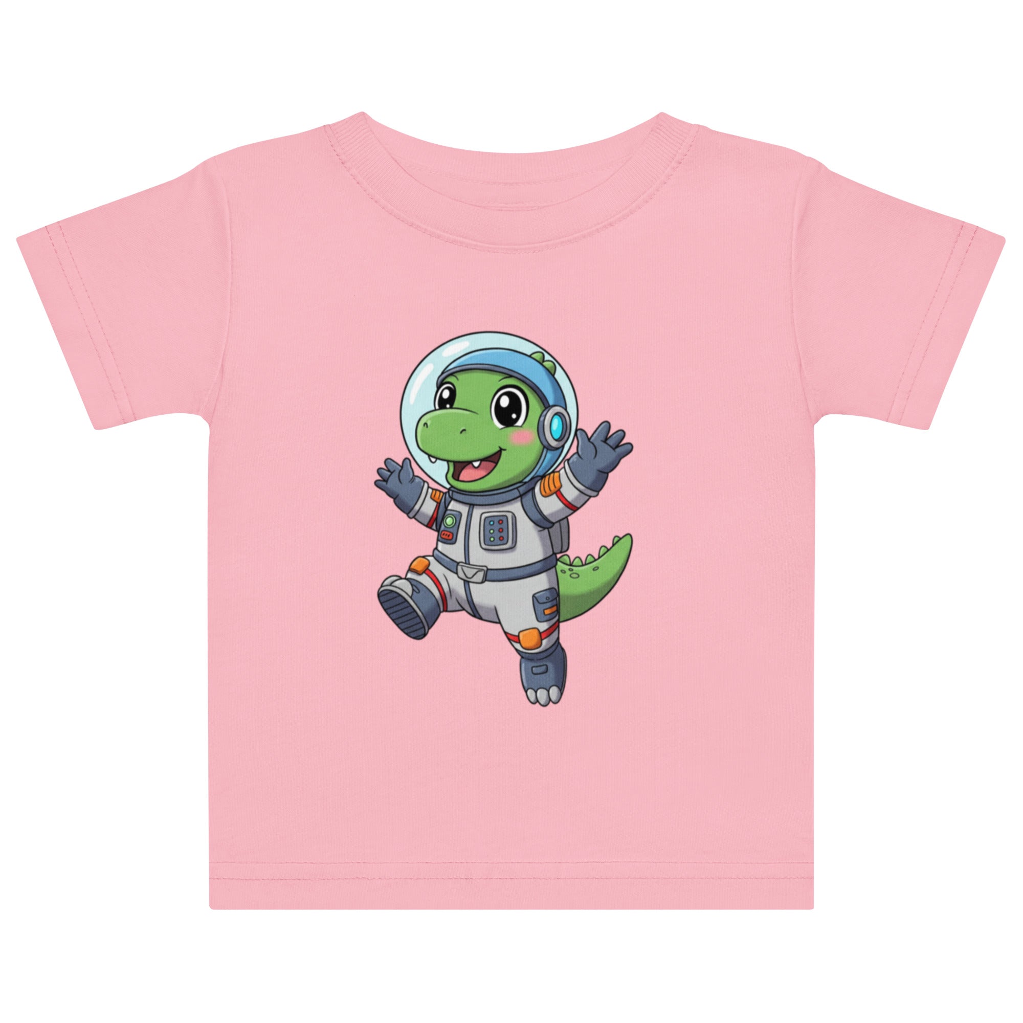 Baby Jersey T-Shirt - Dino Astronaut - KinderMode Shop super angenehm Online Kaufen Bestellen Deutschland