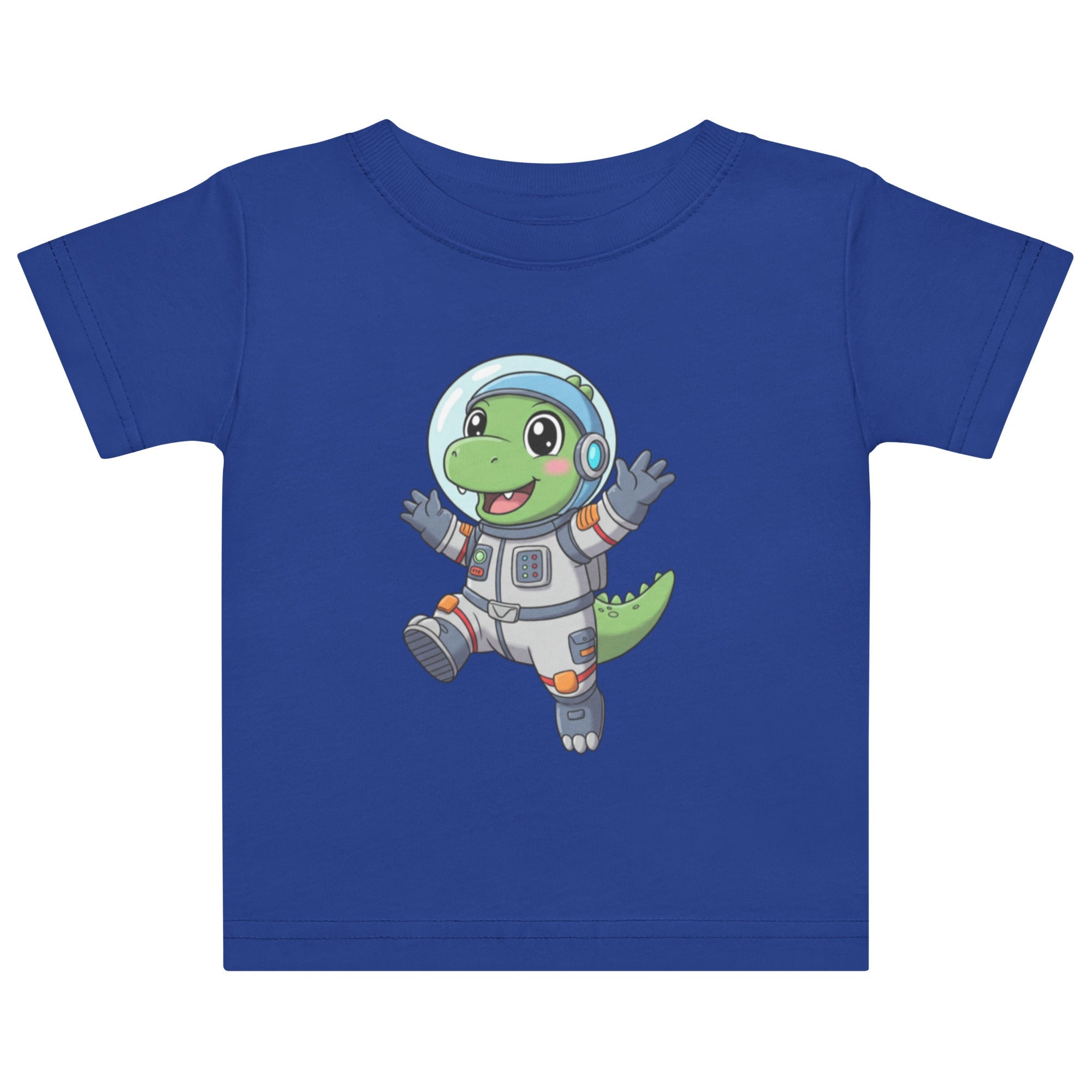 Baby Jersey T-Shirt - Dino Astronaut - KinderMode Shop super angenehm Online Kaufen Bestellen Deutschland